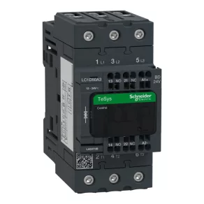   Schneider Electric TeSys D - LC1D50A3BD - Comutator magnetic Everlink cu 3 poli (AC3, 400 V 50 A) cu bloc terminal de control cu arc 24 V c.c.