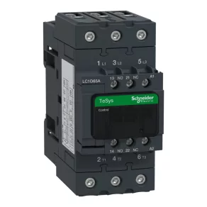   Schneider Electric TeSys D - LC1D65AT7 - Comutator magnetic Everlink cu 3 poli (AC3, 400 V 65 A), nominal 480 V CA 50/60 Hz