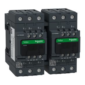   Schneider Electric TeSys D - LC2D40AP7 - Comutator magnetic cu 3 poli pentru schimbarea direcției Everlink (AC3, 400 V 40 A), nominal 230 V c.a. 50/60 Hz