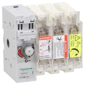   Schneider Electric TeSys GS - GS2FG3 - Întrerupător cu siguranță încorporată