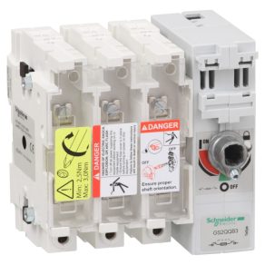   Schneider Electric TeSys - GS2QQB3 - Întrerupător cu siguranță încorporată