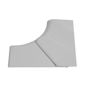   Cot intern reglabil Legrand: 80–120° gri pentru canal de cablu 130×50 mm - 75812