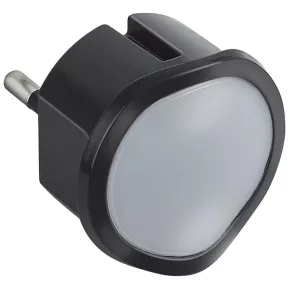   Priza Legrand cu iluminare de urgență, LED, cu intensitate reglabilă, negru - 50679