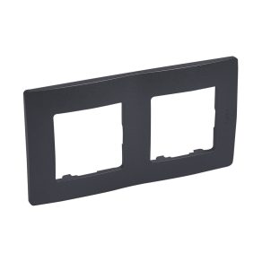 Cadru Legrand Niloé 2, negru mat - 397032