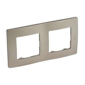 Cadru Legrand Niloé 2, culoare șampanie - 397062