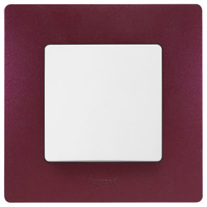 Cadru Legrand Niloé 1, violet vânătă, - 397081