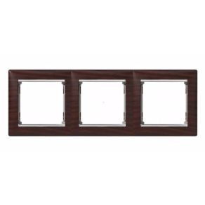 Legrand Niloé decor lemn deschis 3 rame - 397097