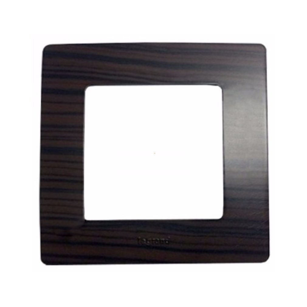 Legrand Niloé ramă decorativă din lemn închis 1 (397091)