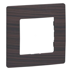  Legrand Niloé 1 cadru, decor din lemn închis la culoare - 397091