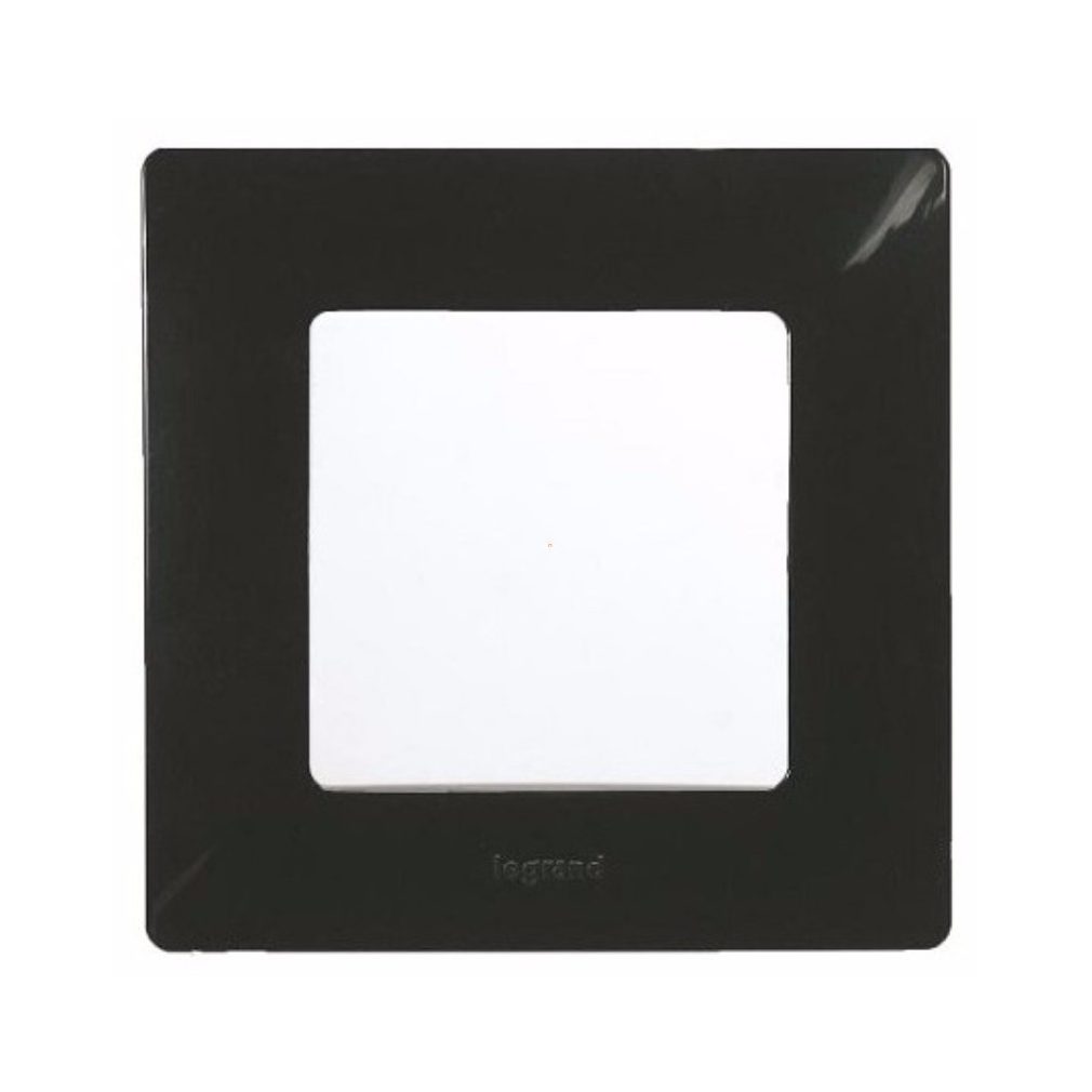 Legrand Niloé ramă neagră mată 1 (397031)
