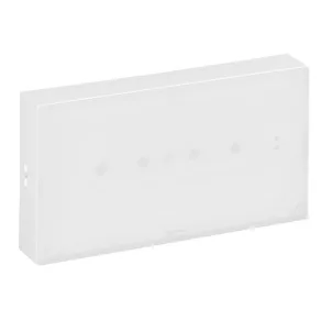   Corp de iluminat de urgență Legrand Ura One, LED, standard, standby, 160lm, 1h, IP42, Ni-Cd - 661622