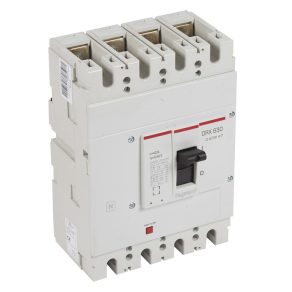   Întrerupător termomagnetic compact Legrand DRX630 4P 50 kA 400A - 27247