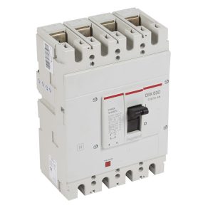   Întrerupător termomagnetic compact Legrand DRX630 4P 50 kA 500A - 27248
