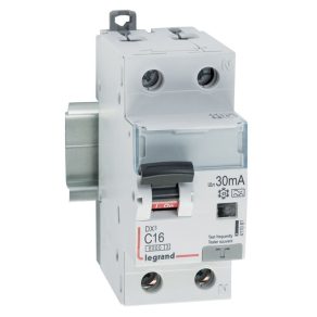   Întrerupător combinat Legrand DX3 1P+N C16 6000A / 10kA 30mA Tip A - 411061