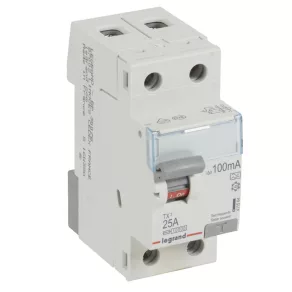 Întrerupător Legrand TX3 2P 25A 100MA A - 411564
