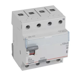 Întrerupător Legrand TX3 4P D 80A 100mA A - 411777