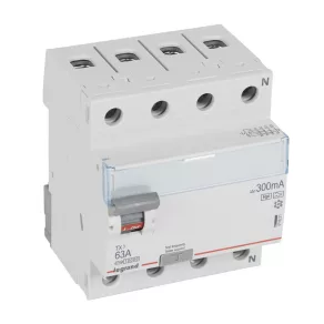 Întrerupător Legrand TX3 4P D 63A 300mA A-HPI - 411821
