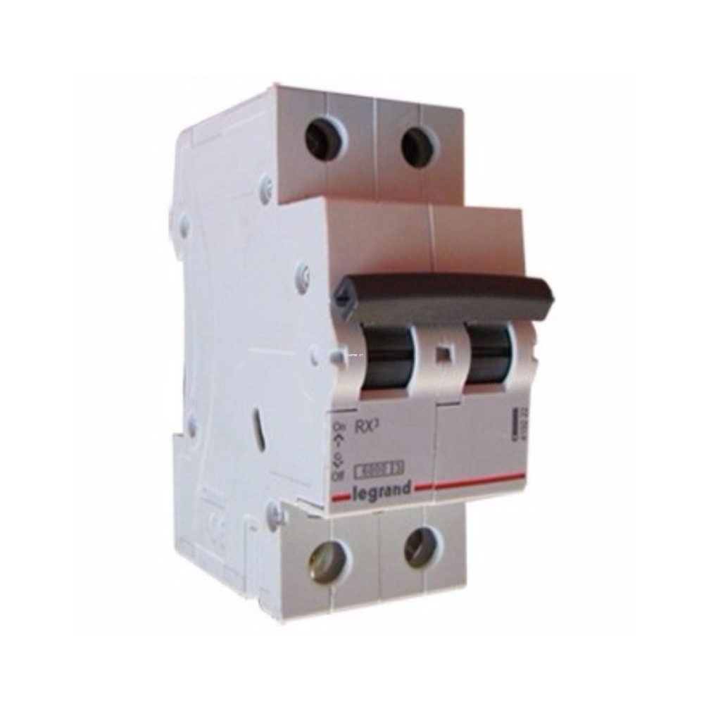Legrand mini-disjunctor 2P C 16A 6kA RX3 (419224)