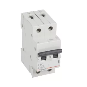   Întrerupător automat miniatural Legrand RX3 2P C16 6000A BIC - 419224