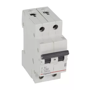   Întrerupător automat miniatural Legrand RX3 2P C50 6000A BIC - 419229