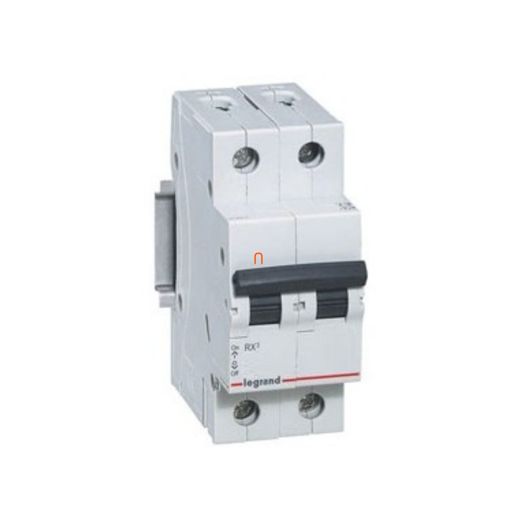 Legrand mini-disjunctor 2P C 63A 6kA RX3 (419230)