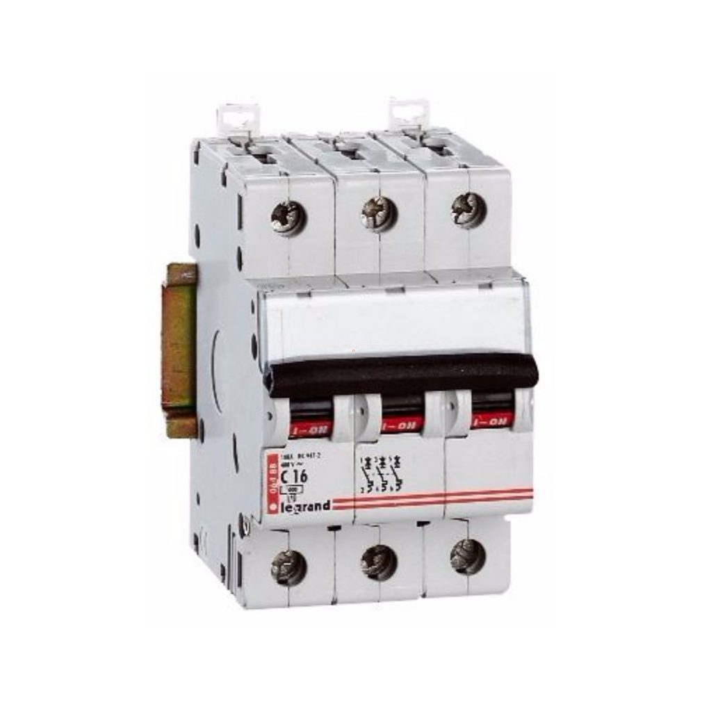 Legrand disjunctor mic 3P C 10A 6kA RX3 (419233)