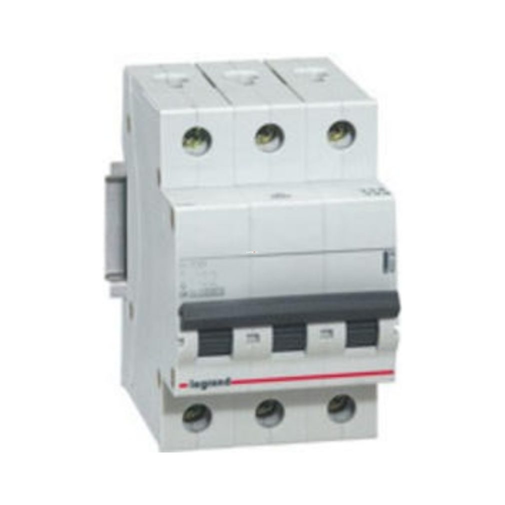 Legrand mini-disjunctor 3P C 25A 6kA RX3 (419237)