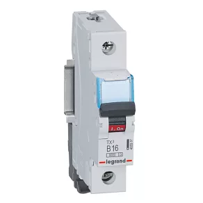   Întrerupător automat miniatural Legrand TX3 1P B16 6000A/6kA BIC - 403357