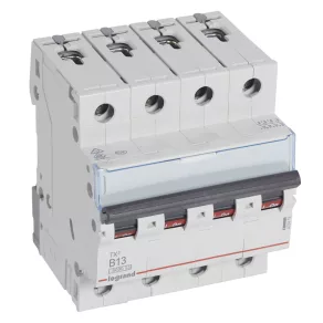   Întrerupător automat miniatural Legrand TX3 4P B13 6000A/6kA BIC - 403416