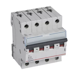   Întrerupător automat miniatural Legrand TX3 4P B16 6000A/6kA BIC - 403417