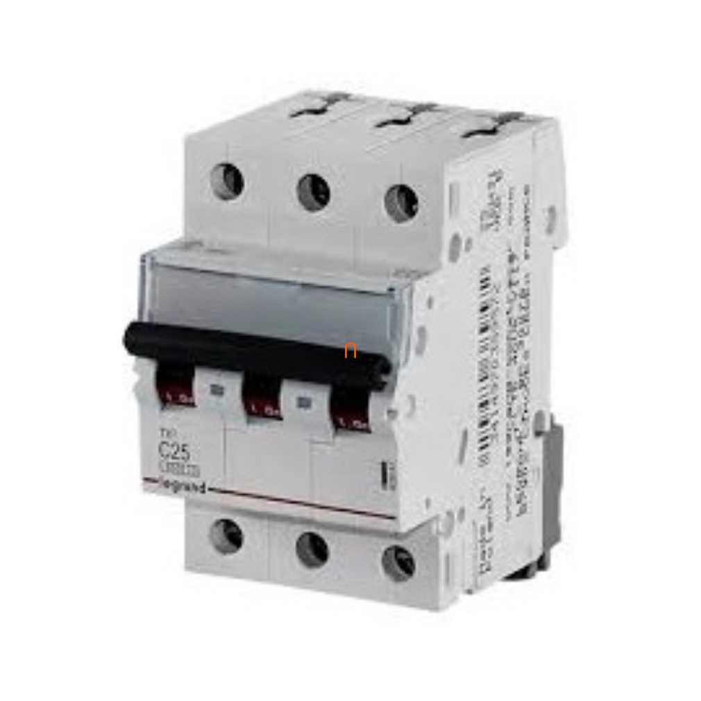 Legrand mini-disjunctor 3P C 25A 6kA TX3 (403547)