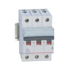   Întrerupător automat miniatural Legrand TX3 3P C32 6000A/6kA BIC - 403548