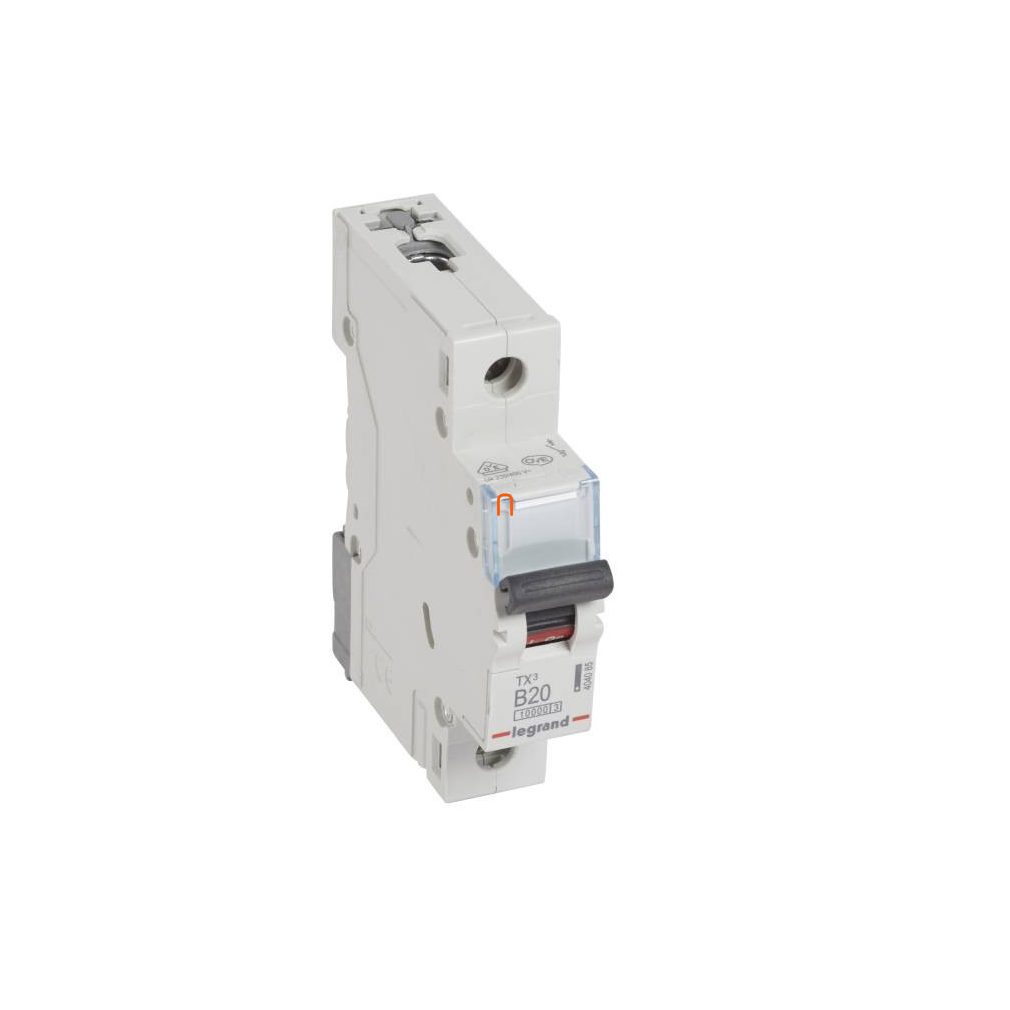Legrand mini-disjunctor 1P B 20A 10kA TX3