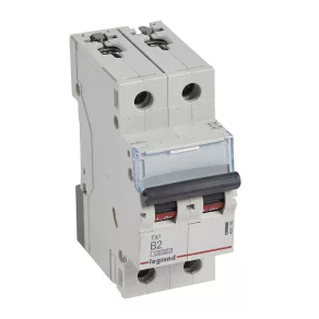   Întrerupător automat miniatural Legrand TX3 2P B2 10000A/10kA BIC - 404106