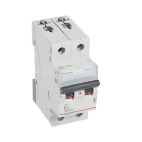   Întrerupător automat miniatural Legrand TX3 2P B6 10000A/10kA BIC - 404109