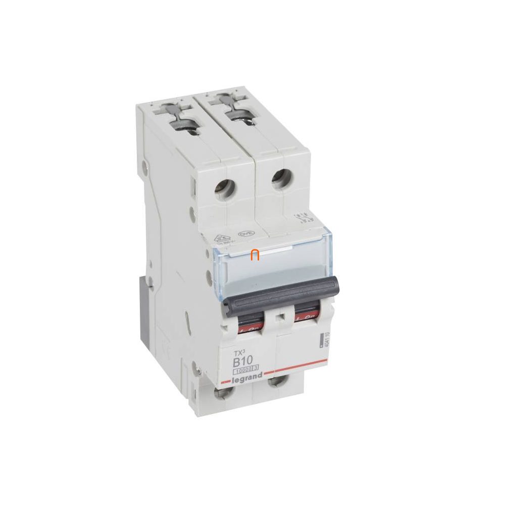 Legrand Circuit Breaker 2P B 10A 10kA TX3 (404110)