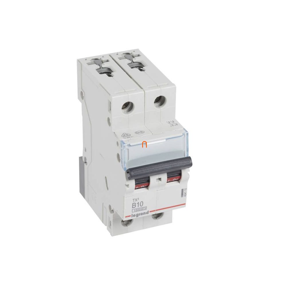 Legrand disjunctor mic 2P B 10A 10kA TX3 (404110)