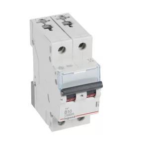  Întrerupător automat miniatural Legrand TX3 2P B10 10000A/10kA BIC - 404110