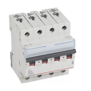   Întrerupător automat miniatural Legrand TX3 4P B20 10000A/10kA BIC - 404155