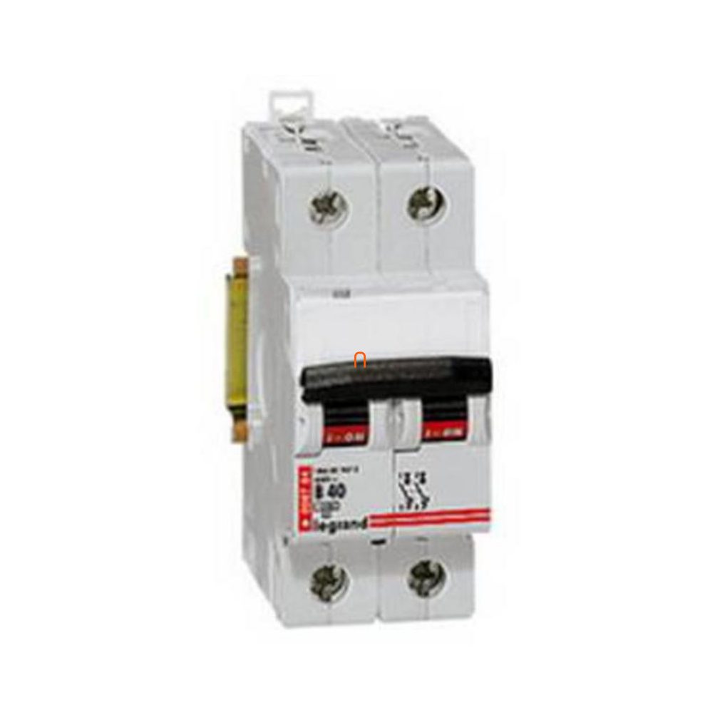 Legrand mini-disjunctor 2P C 6A 10kA TX3 (404201)