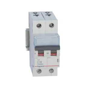   Întrerupător automat miniatural Legrand TX3 2P C16 10000A/10kA BIC - 404205