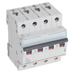   Întrerupător automat miniatural Legrand TX3 4P C16 10000A/10kA BIC - 404256