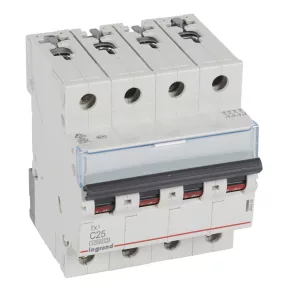   Întrerupător automat miniatural Legrand TX3 4P C25 10000A/10kA BIC - 404258