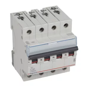   Întrerupător automat miniatural Legrand TX3 4P C32 10000A/10kA BIC - 404259