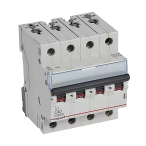   Întrerupător automat miniatural Legrand TX3 4P C40 10000A/10kA BIC - 404260