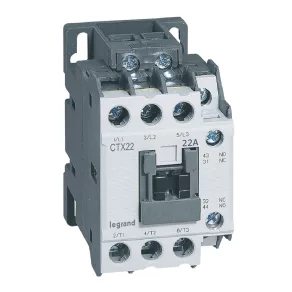   Întrerupător magnetic industrial Legrand CTX3 3P 22A 1Z+1NY 24V AC - 416110