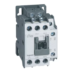   Întrerupător magnetic industrial Legrand CTX3 3P 22A 1Z+1NY 24V CC - 416111