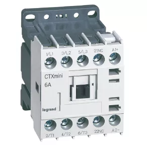   Întrerupător magnetic industrial Legrand CTX3 Mini 3P 6A 1NY 24V CC - 417011