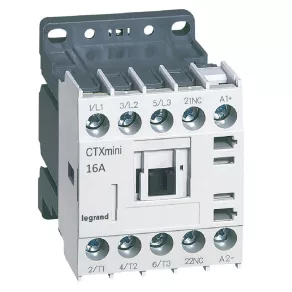   Întrerupător magnetic industrial Legrand CTX3 Mini 3P 16A 1NY 24V CC - 417071