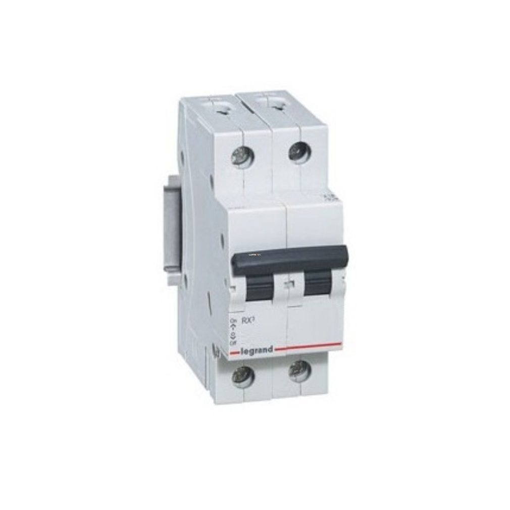 Legrand Circuit Breaker 2P C 13A 6kA RX3 (419223)